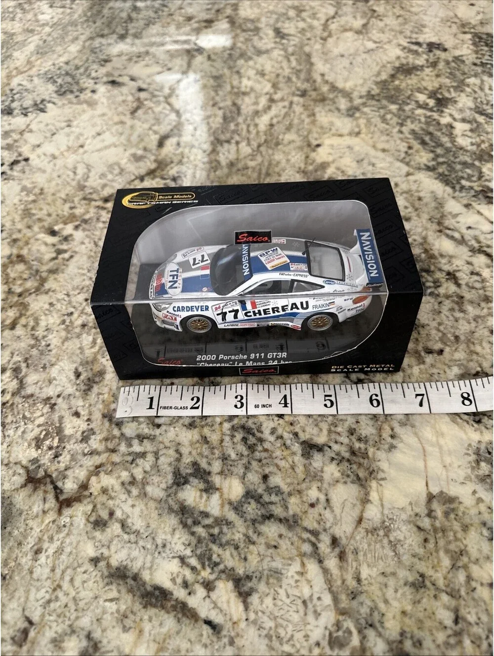 Saico 2000 PORSCHE 911 GT3R 1:43 “CHEREAU